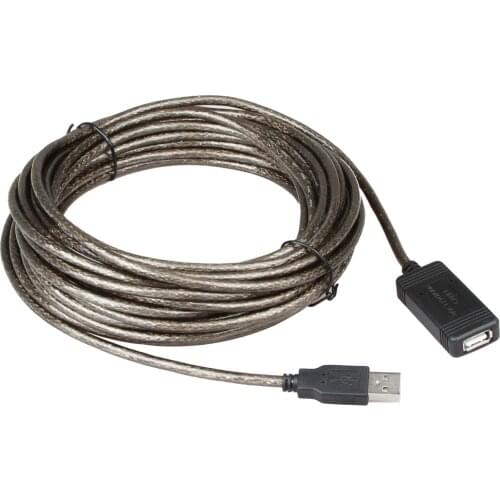 10M Premium Active USB Extension Cable with Built-in Signal Booster Chipset for Far Away Webcam/wifi Antenna/phone Charging