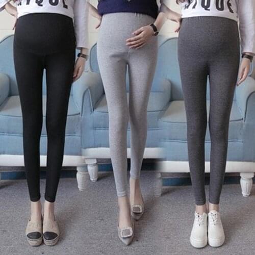 Woman Pants Pregnant Autumn Leggings Abdominal Trousers Mama Pregnancy Clothes Maternity Comfortable Clothing Large Size