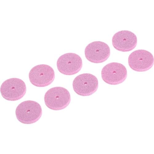 10Pcs Mini Grinding Wheel Polishing Pad 20mm For Bench Grinder Rotary Tool Dremel Accessories