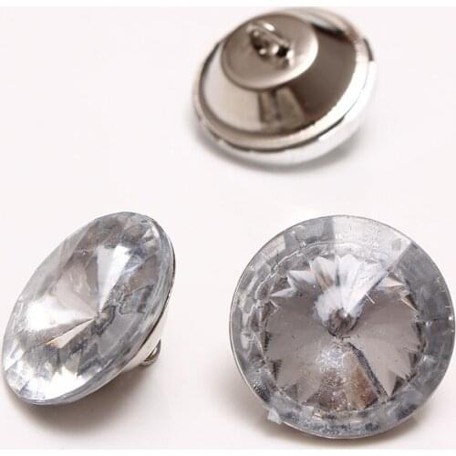 1000PCS/LOT) 30MM Rhinestone Crystal DIY Acryl Buttons