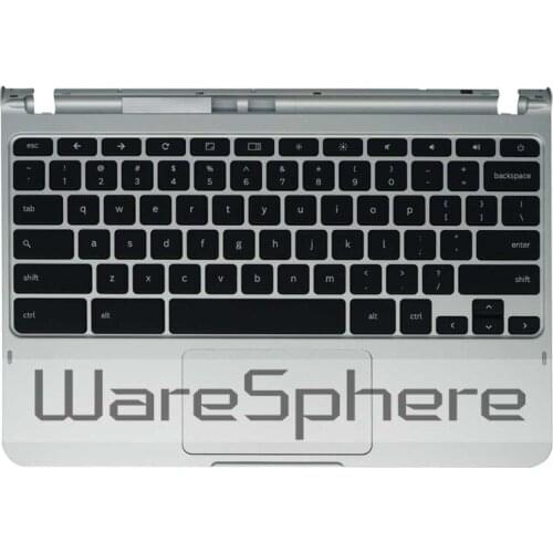 A- 11.6'' Top Cover Upper Case With US Keyboard TouchPad and Speakers for Samsung Series 5 Chromebook XE303C12 BA75-04170A