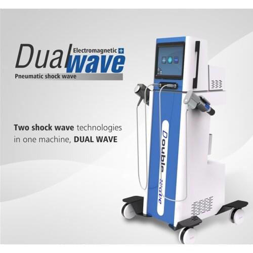 Physical Therapy Pneumatic Shockwave Back Pain Relieve Shock Wave Lose Weight Machine With 2 Handles