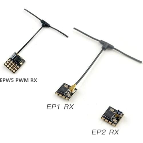 10X10mm HappyModel ExpressLRS ELRS 2.4G RX SX1280 Nano Long Range Receiver PP EP1 EP2 RX for RC Airplane FPV Long Range LR4 LR7