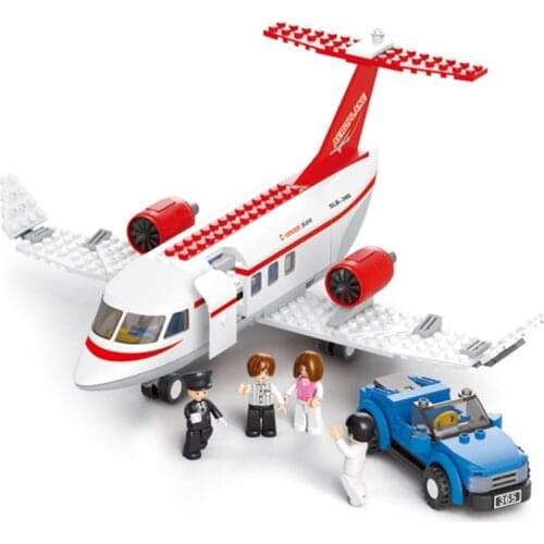 2021 New Creative City Building Blocks Aerospace Manned Concept Aircraft Constructor Bricks Classic Model Educational Toys Moc
