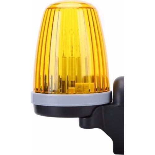 Flashing lamp no sound silent 220V 110V DC24 wall mounted blinker alarm light for sliding gate