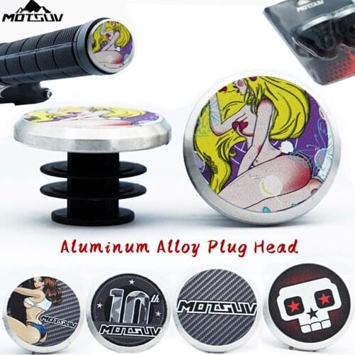 MOTSUV MTB Handlebar cover plug Color Aluminum Alloy End Cap Covers Stoppers Road Bike Lock-On Plugs Bar Bicycle Handlebar Plug