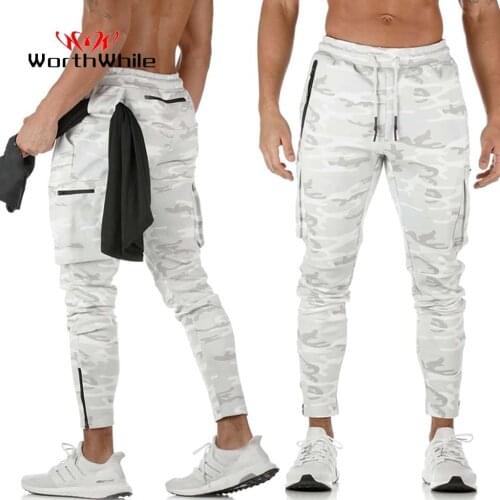 WorthWhile Running Men Sport Pants Summer Sweat Quick Dry Crossfit Wear Jogging Gym Fitness Workout Sportwear Legging Long Pants