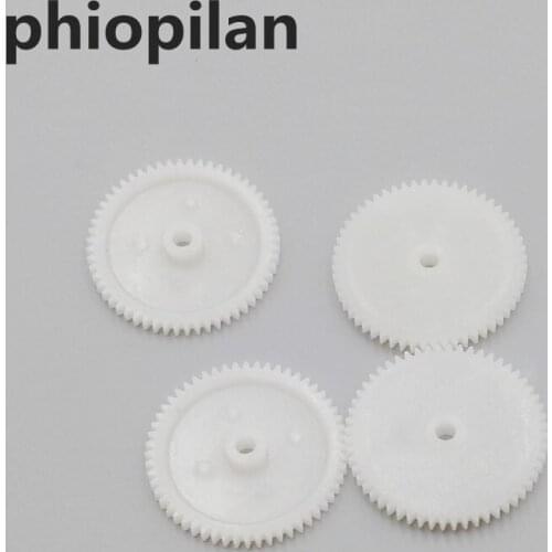 PHIOPILAN 56-3A 0.5 modulus 56T 3A 56 Teeth Plastic wheel gear for toy,Motor gear gearbox fit to 3mm optical axis