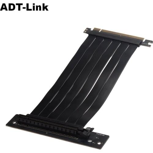 Full Speed 3.0 PCIE X16 Graphics Card Extension Cable Shielded Cable Compatible With ATX Chassis Phanteks Lianli MSI Adapter