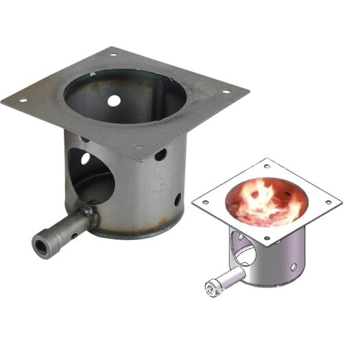 Stainless Steel Fire Burn Pot and Ignitor Replacement Part for Pit Boss, Easy to Install