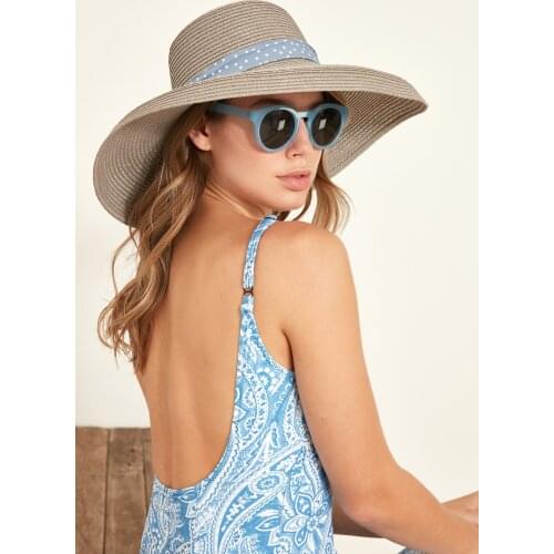 C & City Y1670-16 Womens Sun Straw Hat