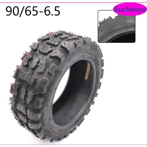 11 inch 90/65-6.5 Outer Tire Vacuum Tire Off Road Tire for 49cc Mini Rocket Bike Pocket Bike Electric Scooter