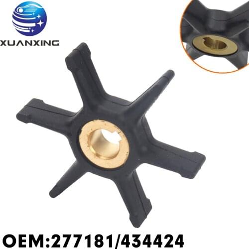 277181 434424 Outboard Water Pump Impeller For Johnson Evinrude 3HP 4HP 5HP 5.5HP 6HP 7.5HP