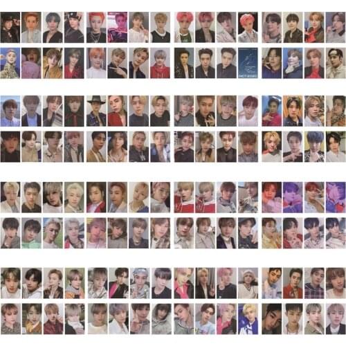 8Pcs/Set Kpop NCT 2020 RESONANCE Self-Made Small Card Collection Signature Printing Card