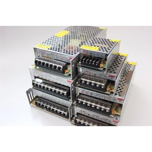 D100 DC12V 1.25A 2A 5A 10A 15A 20A 30A Switch Power Supply Adapter Transformer AC110V-240V to DC12V Adapter For LED Strips Light