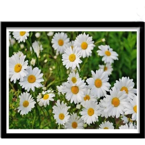 Evershine 5D DIY Diamond Painting Flower Cross Stitch Kit Mosaic Diamond Embroidery Full Square Drill Home Decoration