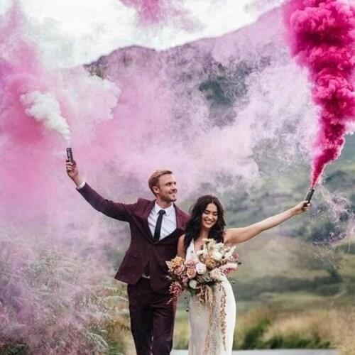 Colored Smoke Props Magic Fire Tips Fun Toy Pyrotechnics Tricks Cake Portable Photography Magician Professional Fog Smoke Y2M8