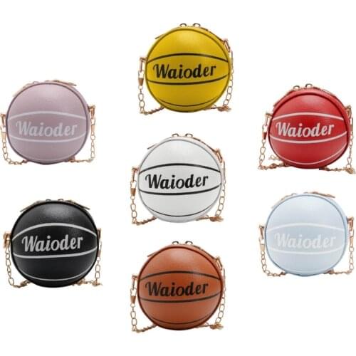 Childrens Clutch Bag Cute Kids Mini Basketball Purse Crossbody Bags Handbag LX9F