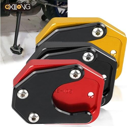 FOR HONDA XL600V XL650V XL700V Transalp XRV750 CB500X CBR650R CB500F Foot Side Stand Pad Plate Kickstand Enlarger Extension