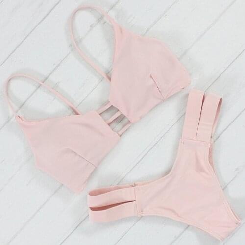 Розовые купальники FLOYLYN China At AliExpress
