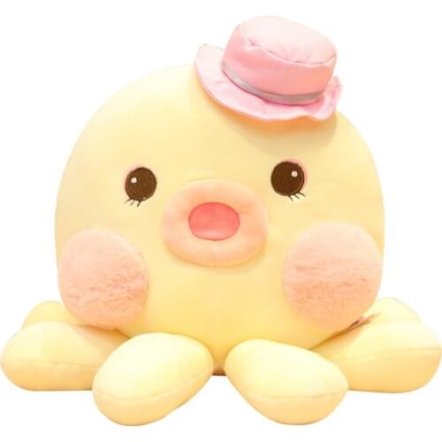 Cute big octopus plush toy octopus doll child birthday gift rag doll octagonal squid doll funny octopus Octopus plush toy