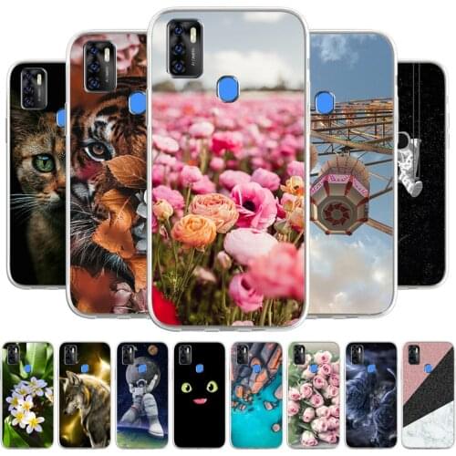 Cartoon Case For ZTE Blade A7S 2020 Phone bags Soft Cover For ZTE Blade A7S 2020 TPU Coque Capa Animal Painted Fundas Bumper