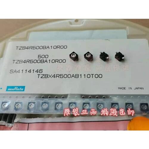 Original New 100% TZB4R500BA10R00 adjustable capacitor 4*4 50PF SMD variable capacitor (Inductor)