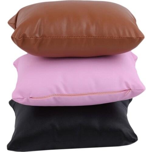 Nail Art Pillow For Manicure Hand Arm Rest Pillow Cushion PU Leather Holder Soft Manicure Nail Tool Equipment