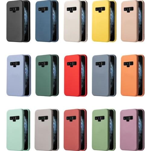 Liquid Silicone phone Case For Samsung Galaxy S21 S30 S20 Plus Note 20 Ultra NOTE 8 9 10 S8 S9 S10 S10e S11e 5G Shockproof Cover