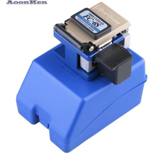 FC-6S Optical Fiber Cutting Knife FTTH Tool Fiber Cleaver Fiber Optic Cutter Cold Contection Dedicated Metal