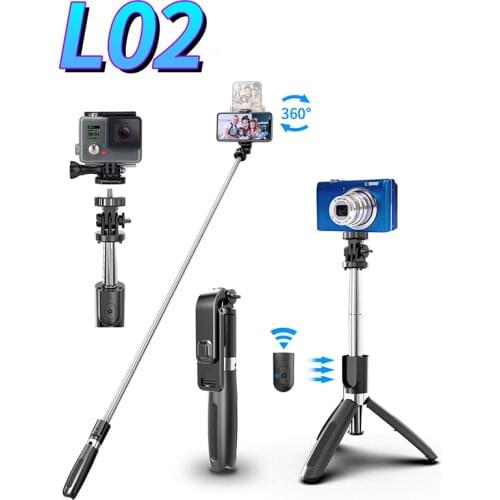 KAIQISJ Bluetooth Wireless Selfie Stick Tripod Foldable & Monopods Universal for Smartphones for Gopro and Sports Action Cameras
