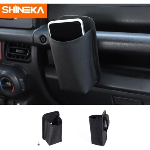SHINEKA Stowing Tidying For Suzuki jimny 2019 Car Copilot Handle Storage Bag Organization Accessories For Suzuki jimny 2019-2021