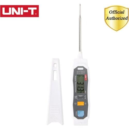 UNI-T A61 Digital IP65 Protection Probe LED Indication Water Oil Temperature Meter Probe For Food Cooking Kitchen BBQ