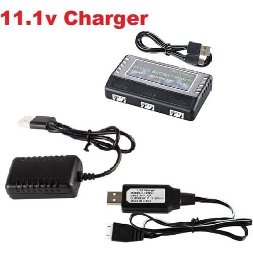 11.1v Lipo/Li-ion Battery Charger for RC Toys Gun car tank boat drone 3S 11.1v USB charger and 3 in1 Balanced charger case