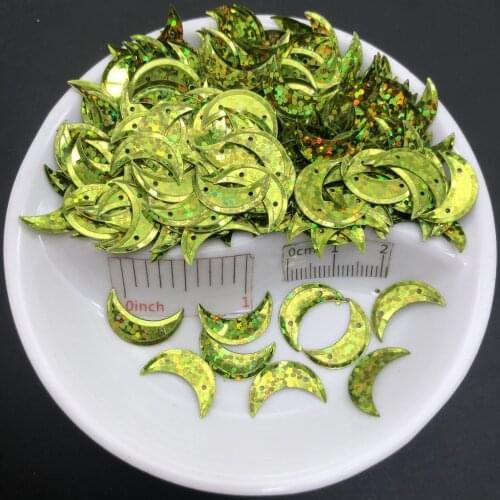 20g 15*5mm Cup Moon Shape Loose Sequin Paillette Sewing,Wedding Craft,Women Kids Shoes,Hats,Colthes DIY Garment Accessory