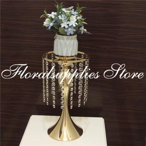 40cm Tall Table Centerpiece Flowers Stand Display Home Candle Holder Wedding DIY Props Candle Holders Pillar Candlestick Stand