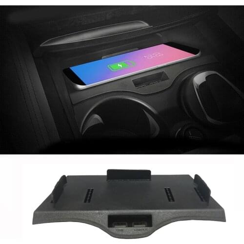 Car qi wireless charger mobile support mount phone holder for BMW 5 Serie F10 G30 GT G38 G32 2018 2019 for iPhone