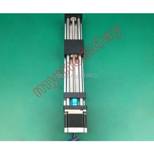 Effective Travel Length 600-800mm GPS T8*2 8MM T-screw Linear Motion Guide Stage Moulde+57 Nema 23 Step Motor CNC