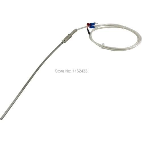 FTARP08 PT100 type 200mm flexible probe 1m PTFE cable RTD temperature sensor