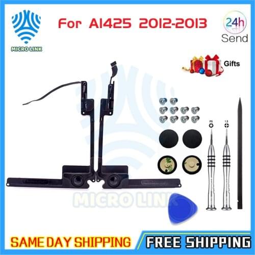Laptop A1425 Left and Right internal Speaker Set Pair Subwoofer for Macbook Pro 13" A1425 Late 2012 Early 2013 Year MD212 ME662