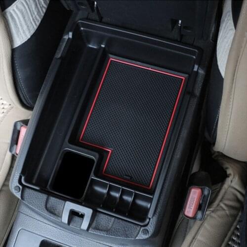 Foal Burning Car Central storage armrest box storage box for Nissan X-trail X Trail XTrail T32 Rogue 2014 2015 2016 2017 2018 P
