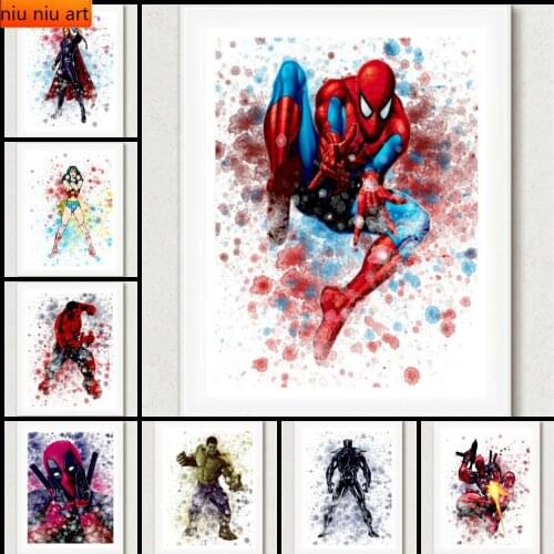 Marvel Avengers Anime Diamond Painting Diy Full Diamond Embroidery Diamond Mosaic Cross Stitch Kits Home Decoration Christmas