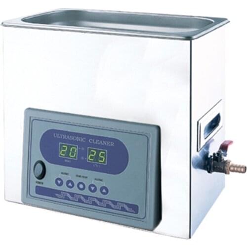 Stainless Steel 3L Liter Industry Ultrasonic Cleaner Heater w/Timer Anti-burnt