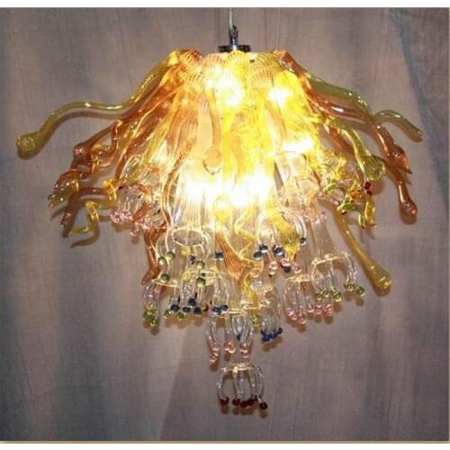 New Murano Glass Chandeliers Lighting High Quality Handmade Chandelier LED Bulbs Lightings