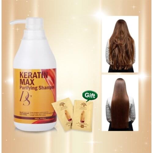 11.11 Purifying Shampoo High Grade 500ML DS Max Deep care & Nourishing Before Use Keratin Hair Treatment Straighten