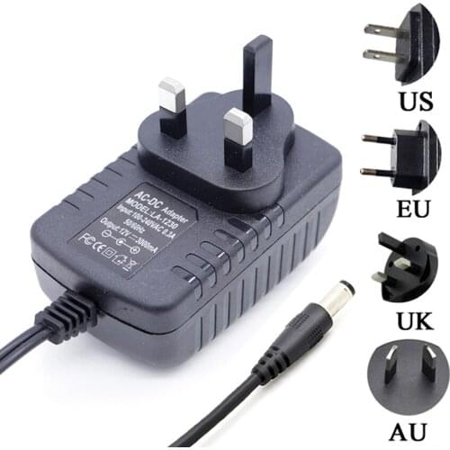 Wholsesale 9V 1000MA 5.5*2.5mm 5.5*2.1mm 100-240V EU US AC to DC power adapter Supply Charger for Mobile DVD EVD