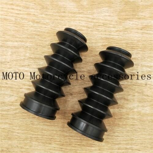 2pcs/Set Motorcycle Black Rubber Front Fork Cover FOR STREET500 750 XG500/750 2014-2018 15 16 17