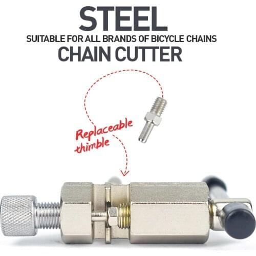 Portable Bicycle Chain Cutter Breaker Splitter Bike Hand Repair Removal Tool Bicycle Chain Pin Splitter Device Bike Accessories