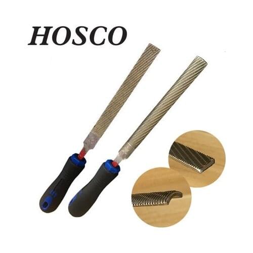 Hosco Professional Luthier Tools - CP (Chemical Polishing) Files, 130mm Size Length