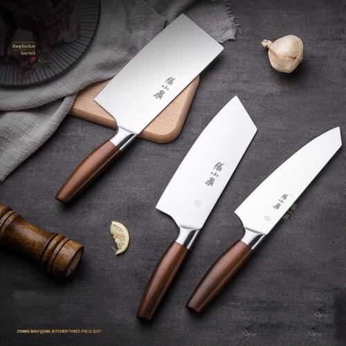 Professional Kitchen Knife High Carbon Steel Chef Knives Utility Cut Cleaver Cooking Tools